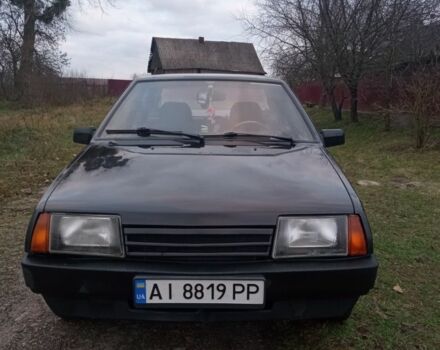 Черный ВАЗ 21099, объемом двигателя 1.5 л и пробегом 230 тыс. км за 1108 $, фото 3 на Automoto.ua