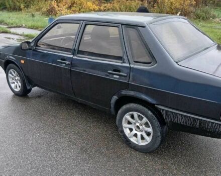 Черный ВАЗ 21099, объемом двигателя 1.5 л и пробегом 150 тыс. км за 1300 $, фото 11 на Automoto.ua