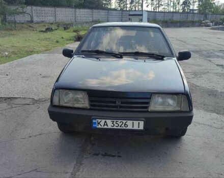 Черный ВАЗ 21099, объемом двигателя 1.5 л и пробегом 150 тыс. км за 1300 $, фото 4 на Automoto.ua