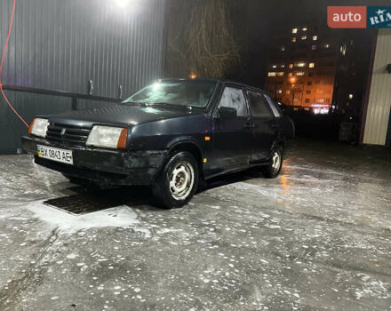 Черный ВАЗ 21099, объемом двигателя 1.5 л и пробегом 200 тыс. км за 700 $, фото 3 на Automoto.ua