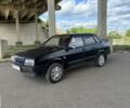 Черный ВАЗ 21099, объемом двигателя 1.5 л и пробегом 150 тыс. км за 600 $, фото 1 на Automoto.ua