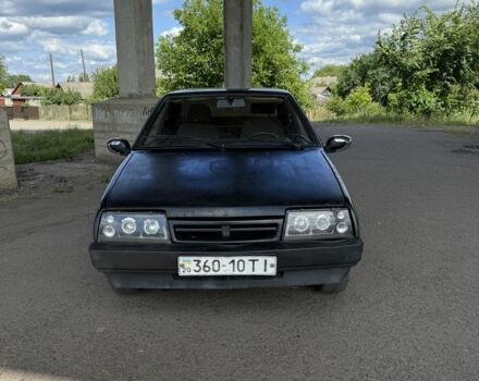 Черный ВАЗ 21099, объемом двигателя 1.5 л и пробегом 150 тыс. км за 600 $, фото 2 на Automoto.ua