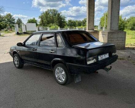 Черный ВАЗ 21099, объемом двигателя 1.5 л и пробегом 150 тыс. км за 600 $, фото 5 на Automoto.ua