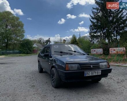 Чорний ВАЗ 21099, об'ємом двигуна 1.6 л та пробігом 100 тис. км за 1600 $, фото 3 на Automoto.ua