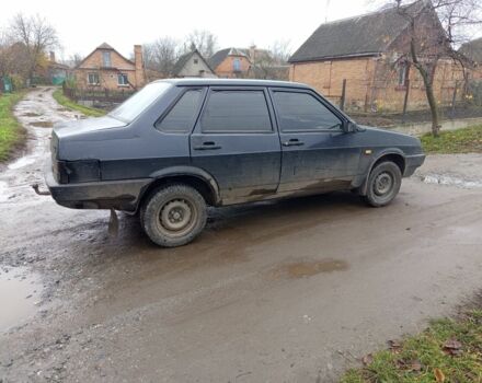 Чорний ВАЗ 21099, об'ємом двигуна 1.5 л та пробігом 140 тис. км за 750 $, фото 4 на Automoto.ua