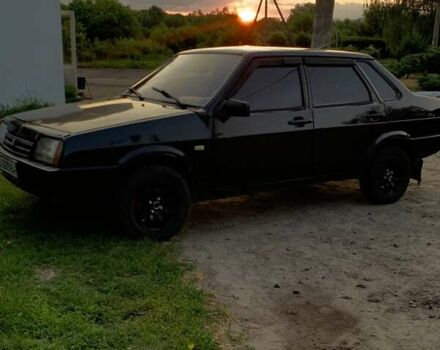 Чорний ВАЗ 21099, об'ємом двигуна 1.6 л та пробігом 100 тис. км за 1600 $, фото 1 на Automoto.ua