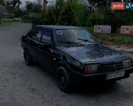 Чорний ВАЗ 21099, об'ємом двигуна 1.6 л та пробігом 100 тис. км за 1600 $, фото 2 на Automoto.ua