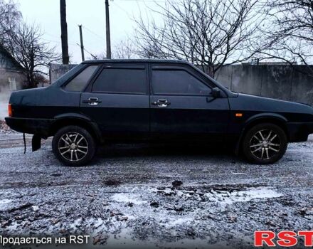 Черный ВАЗ 21099, объемом двигателя 1.5 л и пробегом 160 тыс. км за 2000 $, фото 7 на Automoto.ua