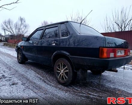 Черный ВАЗ 21099, объемом двигателя 1.5 л и пробегом 160 тыс. км за 2000 $, фото 2 на Automoto.ua