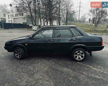 Черный ВАЗ 21099, объемом двигателя 1.5 л и пробегом 178 тыс. км за 1400 $, фото 5 на Automoto.ua