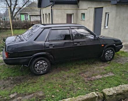 Черный ВАЗ 21099, объемом двигателя 1.6 л и пробегом 150 тыс. км за 2500 $, фото 3 на Automoto.ua