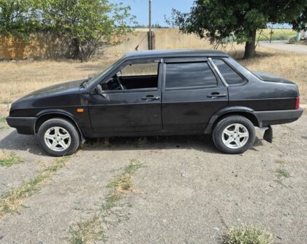 Черный ВАЗ 21099, объемом двигателя 1.5 л и пробегом 148 тыс. км за 2400 $, фото 2 на Automoto.ua