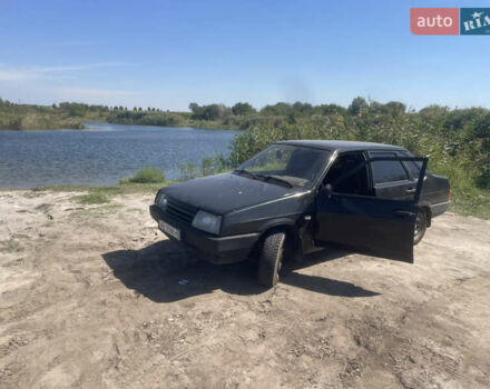 Черный ВАЗ 21099, объемом двигателя 1.5 л и пробегом 180 тыс. км за 750 $, фото 1 на Automoto.ua
