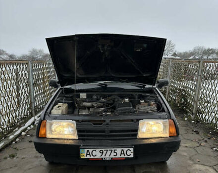 Черный ВАЗ 21099, объемом двигателя 1.5 л и пробегом 264 тыс. км за 1700 $, фото 2 на Automoto.ua