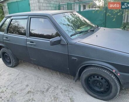 Черный ВАЗ 21099, объемом двигателя 1.5 л и пробегом 200 тыс. км за 1550 $, фото 1 на Automoto.ua