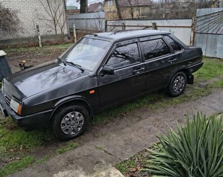 Черный ВАЗ 21099, объемом двигателя 1.6 л и пробегом 150 тыс. км за 2500 $, фото 2 на Automoto.ua