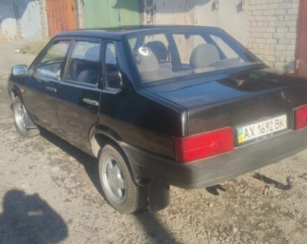 Черный ВАЗ 21099, объемом двигателя 1.5 л и пробегом 180 тыс. км за 1487 $, фото 1 на Automoto.ua