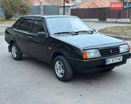 Черный ВАЗ 21099, объемом двигателя 1.5 л и пробегом 160 тыс. км за 2000 $, фото 8 на Automoto.ua