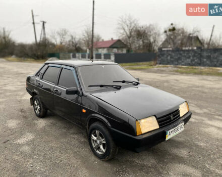 Чорний ВАЗ 21099, об'ємом двигуна 1.5 л та пробігом 124 тис. км за 1750 $, фото 7 на Automoto.ua