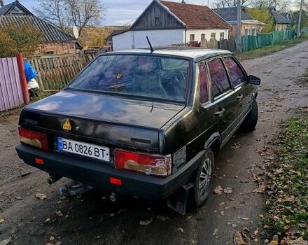 Черный ВАЗ 21099, объемом двигателя 1.5 л и пробегом 250 тыс. км за 1250 $, фото 4 на Automoto.ua