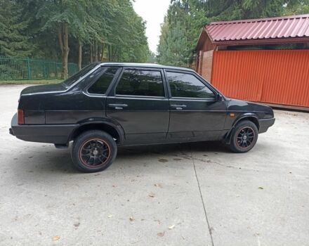 Черный ВАЗ 21099, объемом двигателя 1.5 л и пробегом 262 тыс. км за 1450 $, фото 3 на Automoto.ua