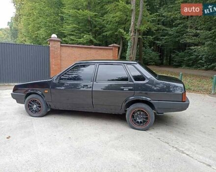 Черный ВАЗ 21099, объемом двигателя 1.5 л и пробегом 262 тыс. км за 1450 $, фото 12 на Automoto.ua