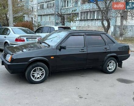 Черный ВАЗ 21099, объемом двигателя 1.5 л и пробегом 160 тыс. км за 2000 $, фото 12 на Automoto.ua