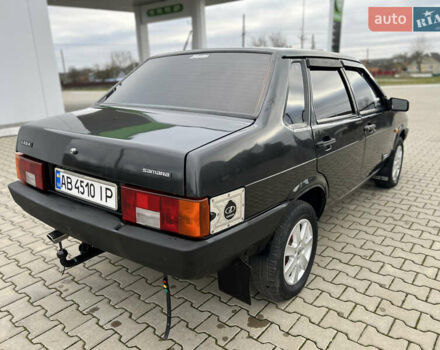 Черный ВАЗ 21099, объемом двигателя 1.5 л и пробегом 220 тыс. км за 1650 $, фото 4 на Automoto.ua