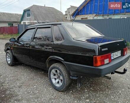 Черный ВАЗ 21099, объемом двигателя 1.5 л и пробегом 156 тыс. км за 1700 $, фото 5 на Automoto.ua