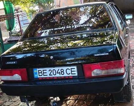 Черный ВАЗ 21099, объемом двигателя 1.6 л и пробегом 150 тыс. км за 2800 $, фото 4 на Automoto.ua