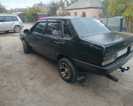 Черный ВАЗ 21099, объемом двигателя 1.5 л и пробегом 231 тыс. км за 1677 $, фото 5 на Automoto.ua