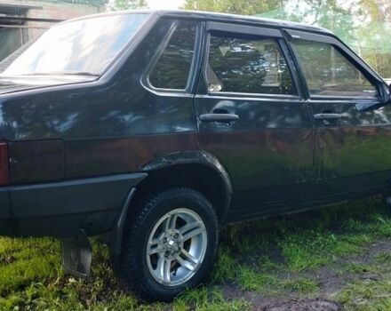 Черный ВАЗ 21099, объемом двигателя 0 л и пробегом 148 тыс. км за 500 $, фото 9 на Automoto.ua