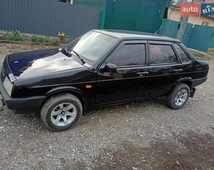 Черный ВАЗ 21099, объемом двигателя 1.5 л и пробегом 156 тыс. км за 1700 $, фото 6 на Automoto.ua