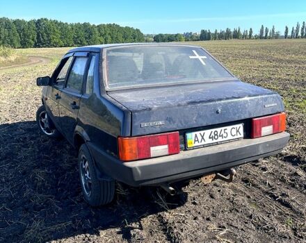 Чорний ВАЗ 21099, об'ємом двигуна 1.5 л та пробігом 187 тис. км за 1300 $, фото 1 на Automoto.ua