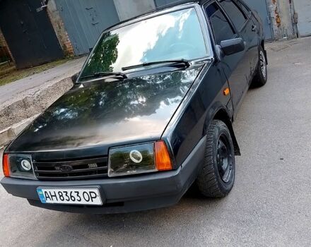 Черный ВАЗ 21099, объемом двигателя 1.5 л и пробегом 180 тыс. км за 1800 $, фото 1 на Automoto.ua