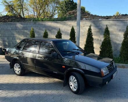Черный ВАЗ 21099, объемом двигателя 1.5 л и пробегом 233 тыс. км за 1600 $, фото 7 на Automoto.ua