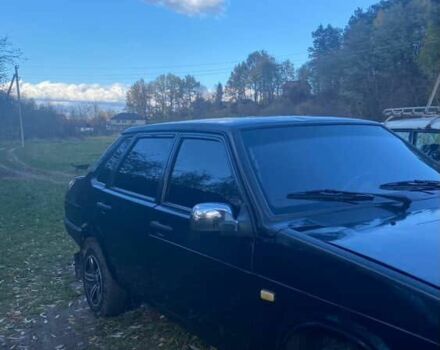 Черный ВАЗ 21099, объемом двигателя 1.5 л и пробегом 150 тыс. км за 599 $, фото 4 на Automoto.ua