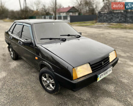 Чорний ВАЗ 21099, об'ємом двигуна 1.5 л та пробігом 124 тис. км за 1750 $, фото 3 на Automoto.ua