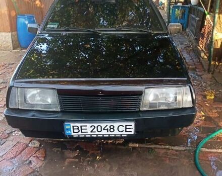 Черный ВАЗ 21099, объемом двигателя 1.6 л и пробегом 150 тыс. км за 3000 $, фото 3 на Automoto.ua