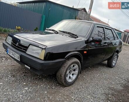 Черный ВАЗ 21099, объемом двигателя 1.5 л и пробегом 156 тыс. км за 1700 $, фото 3 на Automoto.ua