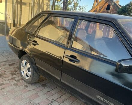Черный ВАЗ 21099, объемом двигателя 1.5 л и пробегом 3 тыс. км за 800 $, фото 1 на Automoto.ua