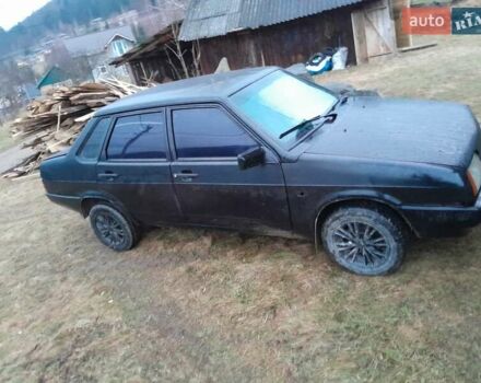 Чорний ВАЗ 21099, об'ємом двигуна 1.5 л та пробігом 284 тис. км за 1400 $, фото 2 на Automoto.ua