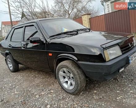 Черный ВАЗ 21099, объемом двигателя 1.5 л и пробегом 156 тыс. км за 1700 $, фото 1 на Automoto.ua