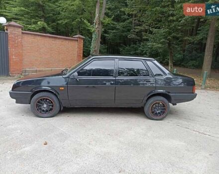 Черный ВАЗ 21099, объемом двигателя 1.5 л и пробегом 262 тыс. км за 1450 $, фото 15 на Automoto.ua