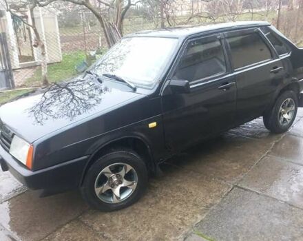 Черный ВАЗ 21099, объемом двигателя 1.6 л и пробегом 168 тыс. км за 800 $, фото 14 на Automoto.ua