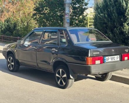 Черный ВАЗ 21099, объемом двигателя 1.5 л и пробегом 298 тыс. км за 1300 $, фото 1 на Automoto.ua