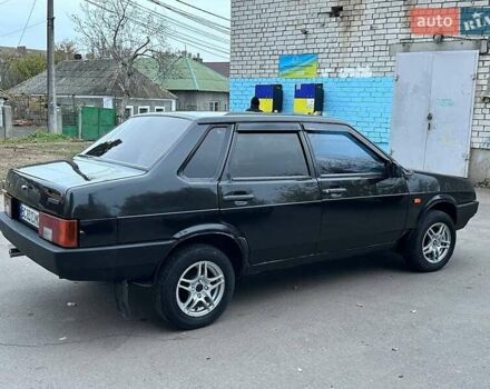 Черный ВАЗ 21099, объемом двигателя 1.5 л и пробегом 160 тыс. км за 2000 $, фото 2 на Automoto.ua