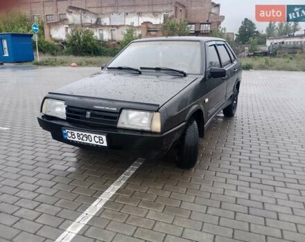 Чорний ВАЗ 21099, об'ємом двигуна 1.5 л та пробігом 250 тис. км за 1600 $, фото 7 на Automoto.ua