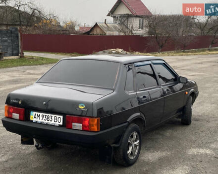 Чорний ВАЗ 21099, об'ємом двигуна 1.5 л та пробігом 124 тис. км за 1750 $, фото 18 на Automoto.ua