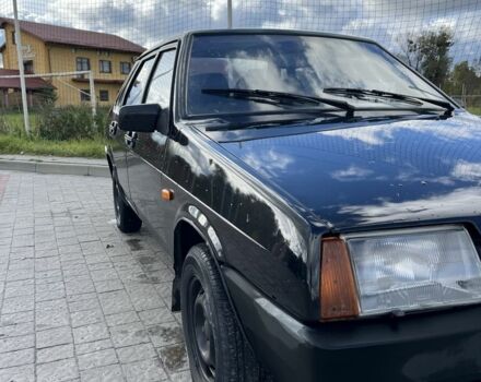 Черный ВАЗ 21099, объемом двигателя 1.5 л и пробегом 196 тыс. км за 1400 $, фото 1 на Automoto.ua